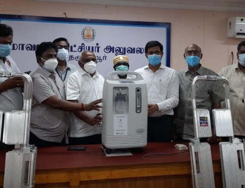 BTF Group Chairman Mr.Ehiya to setup an Oxygen Plant in Thanjavur Medical College Hospital