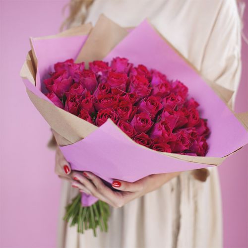 Pink Rose Bouquet